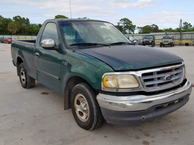 1FTZF1725YNA07530 - 2000 FORD F150 GREEN photo 1