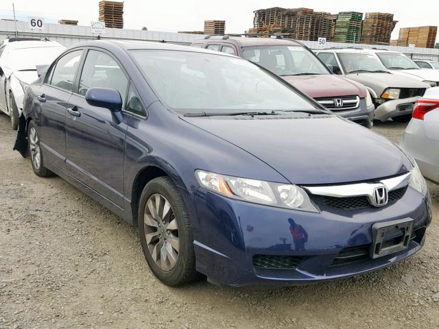 2HGFA16979H515056 - 2009 HONDA CIVIC EXL 蓝色 照片 1