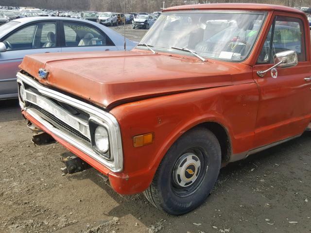 CS141F802536 - 1971 CHEVROLET C-SERIES ORANGE photo 10