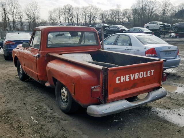 CS141F802536 - 1971 CHEVROLET C-SERIES ORANGE photo 3