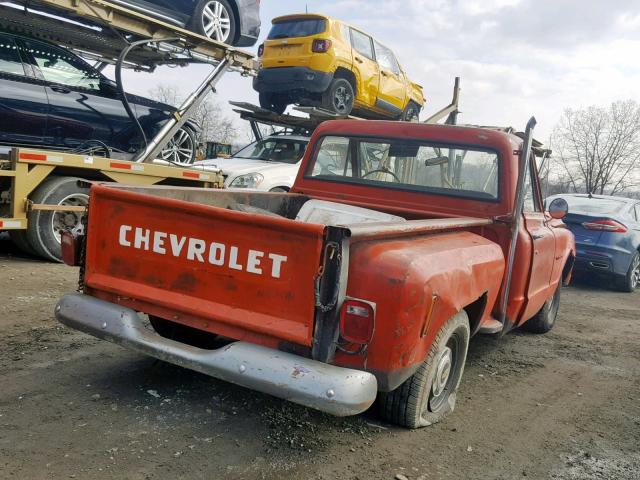 CS141F802536 - 1971 CHEVROLET C-SERIES ORANGE photo 4