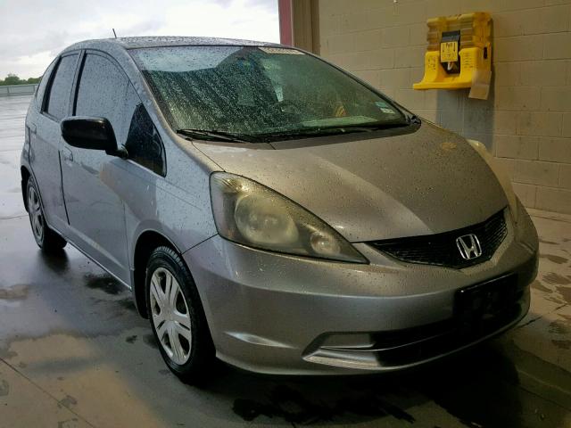 JHMGE8H2XAC006620 - 2010 HONDA FIT GRAY photo 1