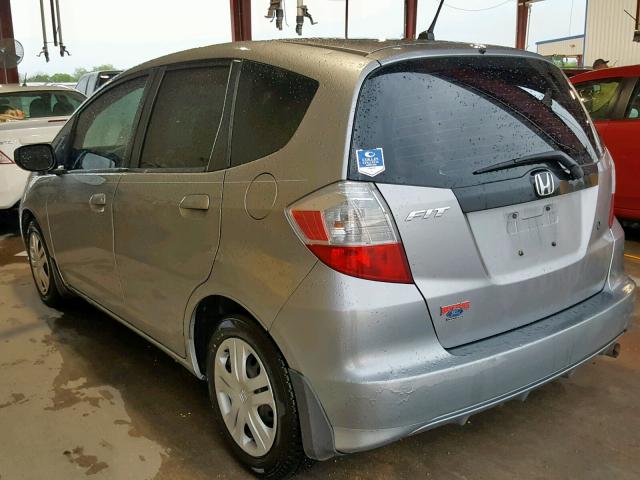 JHMGE8H2XAC006620 - 2010 HONDA FIT GRAY photo 3