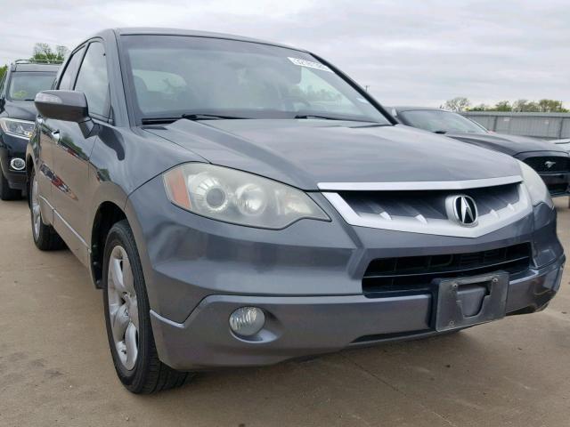 5J8TB18588A000512 - 2008 ACURA RDX TECHNO CHARCOAL photo 1