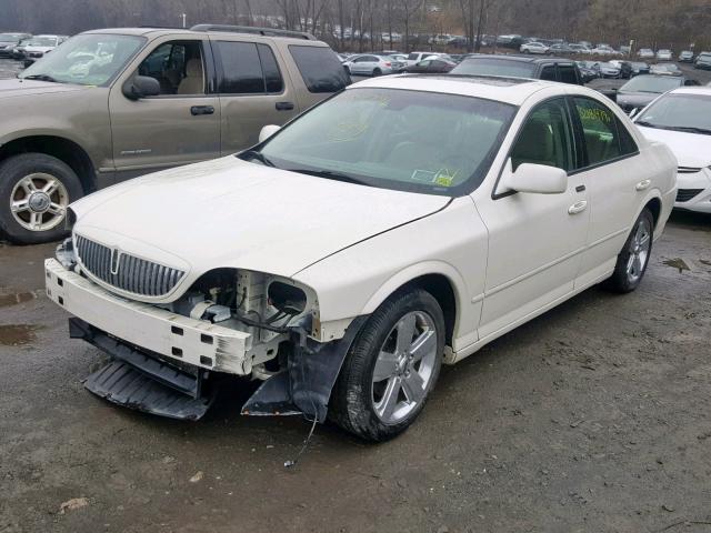 1LNFM87A26Y610208 - 2006 LINCOLN LS WHITE photo 2