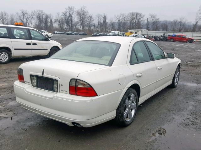 1LNFM87A26Y610208 - 2006 LINCOLN LS WHITE photo 4