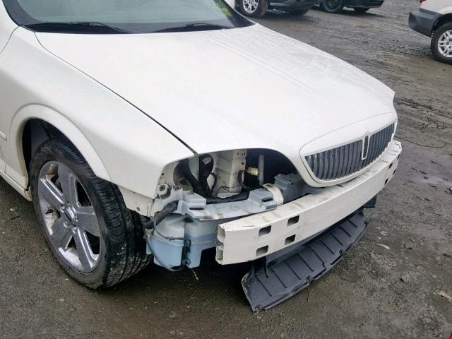 1LNFM87A26Y610208 - 2006 LINCOLN LS WHITE photo 9