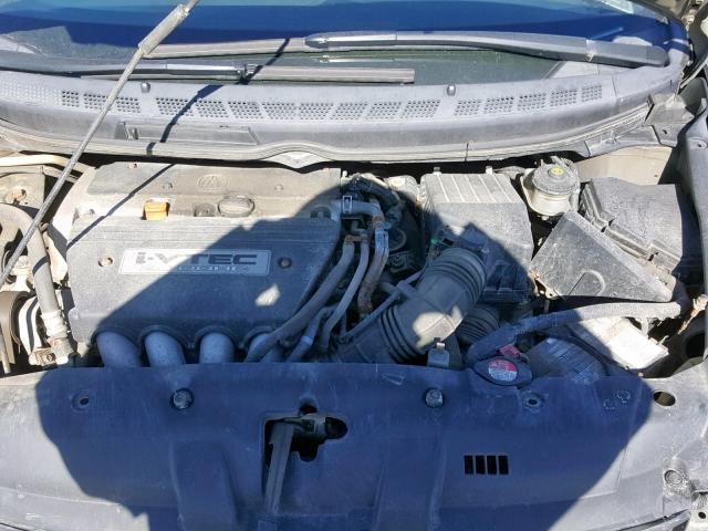 2HHFD56746H200915 - 2006 ACURA CSX PREMIU GRAY photo 7