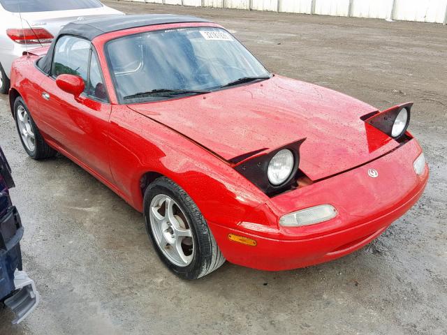 JM1NA3511M1210600 - 1991 MAZDA MX-5 MIATA RED photo 1