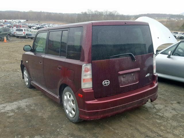 JTLKT334154026708 - 2005 TOYOTA SCION XB 紫色 照片 3