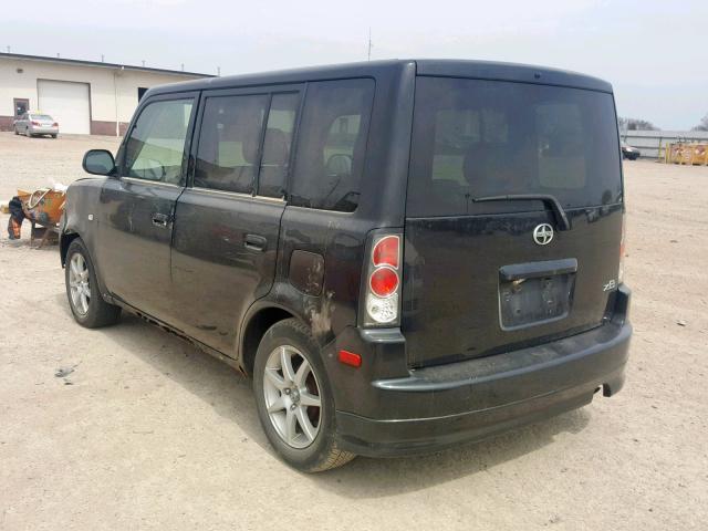 JTLKT334X40160932 - 2004 TOYOTA SCION XB 黑色 照片 3