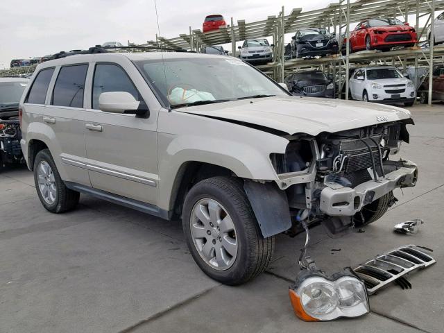 1J8HR58248C210793 - 2008 JEEP GRAND CHER BEIGE photo 1