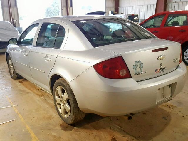 1G1AF5F50A7194758 - 2010 CHEVROLET COBALT 2LT SILVER photo 3