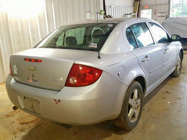 1G1AF5F50A7194758 - 2010 CHEVROLET COBALT 2LT SILVER photo 4