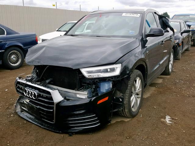 WA1JCCFS9JR007641 - 2018 AUDI Q3 PREMIUM BLACK photo 2