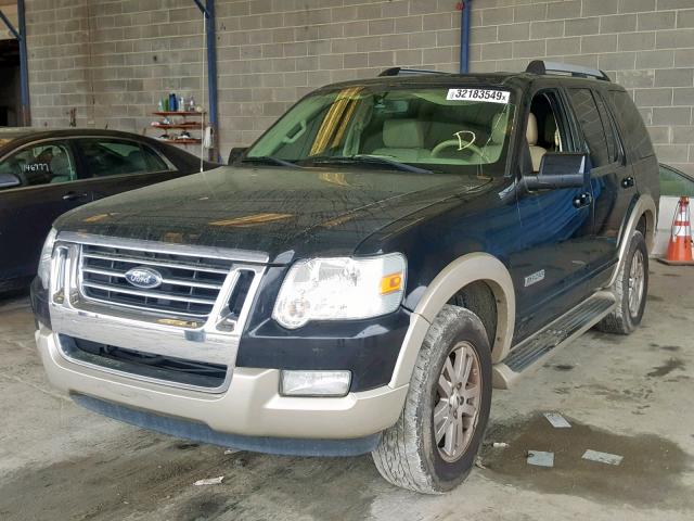 1FMEU64E36UB59434 - 2006 FORD EXPLORER E BLACK photo 2