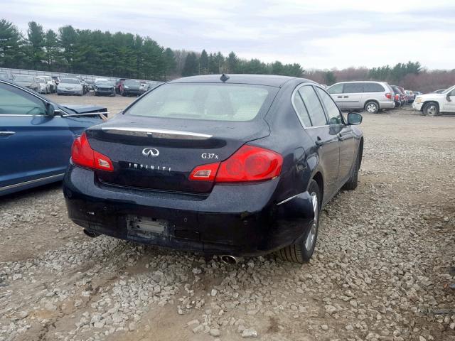 JN1CV6AR9DM768527 - 2013 INFINITI G37 BLACK photo 4