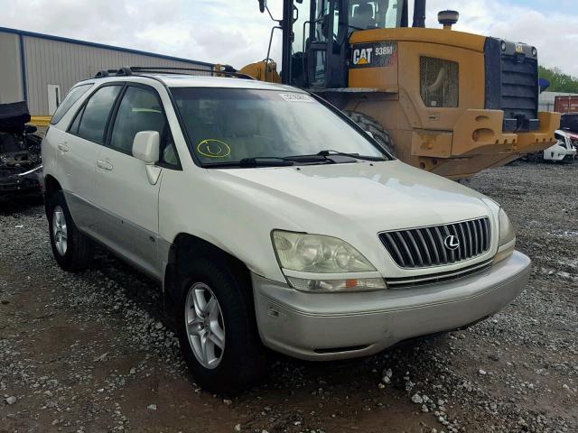 JTJGF10U130151338 - 2003 LEXUS RX 300 WHITE photo 1