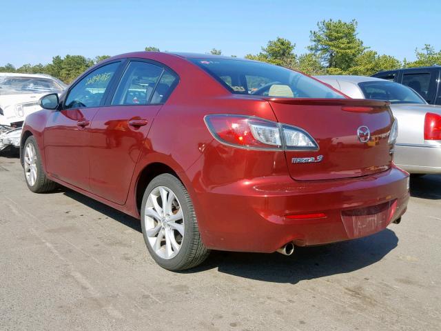 JM1BL1S6XA1183636 - 2010 MAZDA 3 S RED photo 3