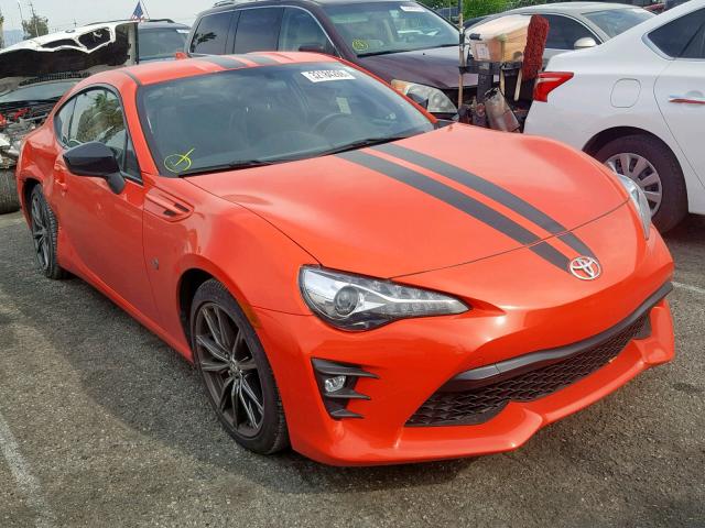 JF1ZNAA12H8707044 - 2017 TOYOTA 86 BASE ORANGE photo 1