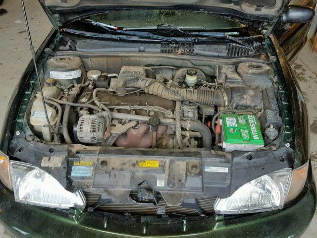 1G1JC524XY7260393 - 2000 CHEVROLET CAVALIER GREEN photo 7