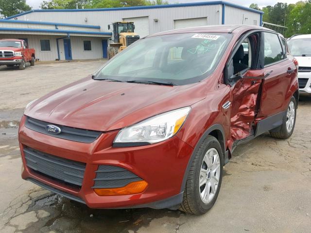 1FMCU0F73GUB79123 - 2016 FORD ESCAPE S ORANGE photo 2