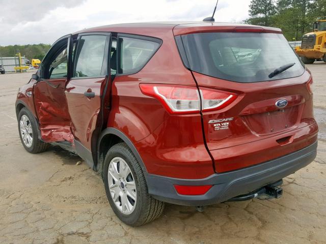 1FMCU0F73GUB79123 - 2016 FORD ESCAPE S ORANGE photo 3