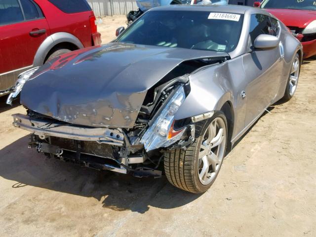 JN1AZ44E99M410862 - 2009 NISSAN 370Z GRAY photo 2