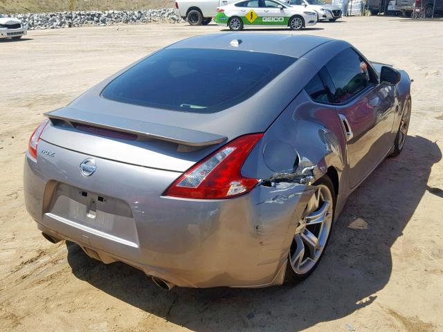 JN1AZ44E99M410862 - 2009 NISSAN 370Z GRAY photo 4