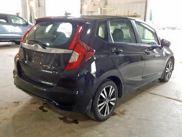 3HGGK5H82KM701012 - 2019 HONDA FIT EX BLACK photo 4