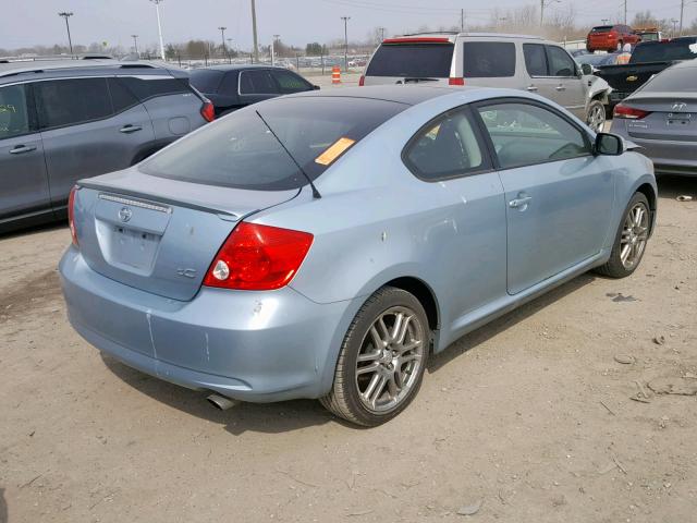 JTKDE167460099243 - 2006 TOYOTA SCION TC TEAL photo 4