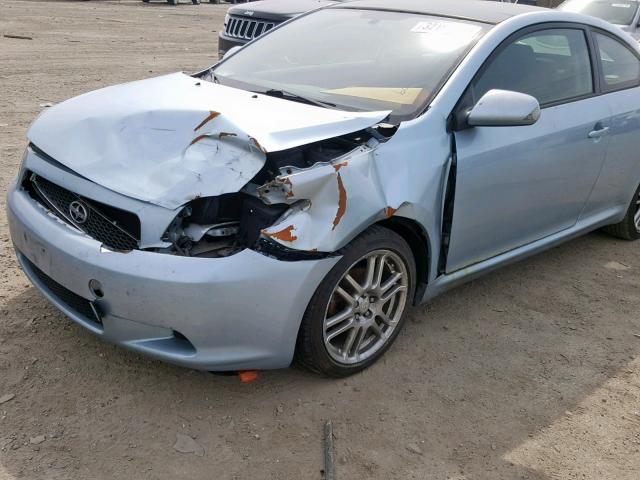 JTKDE167460099243 - 2006 TOYOTA SCION TC TEAL photo 9