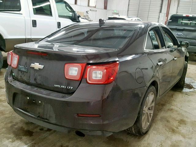 1G11F5SLXFF158237 - 2015 CHEVROLET MALIBU LTZ BROWN photo 4