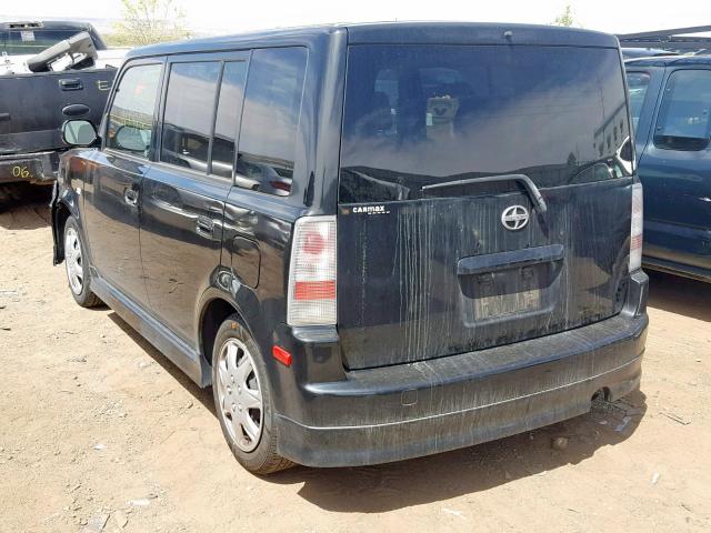 JTLKT334X64080655 - 2006 TOYOTA SCION XB 黑色 照片 3