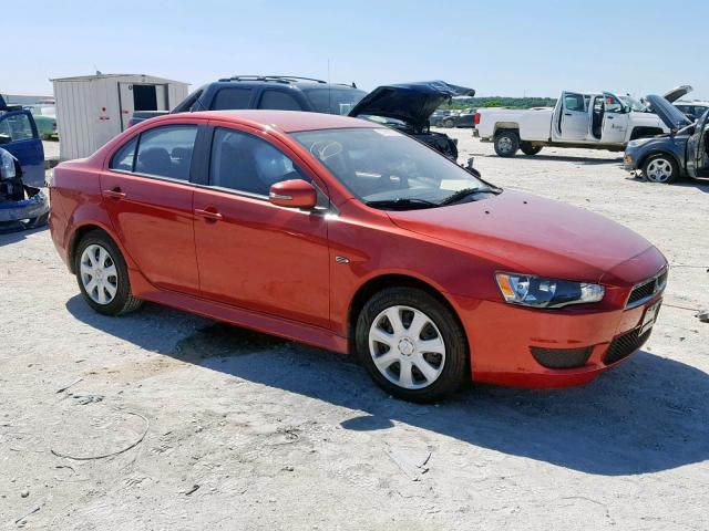 JA32U2FU3FU005521 - 2015 MITSUBISHI LANCER ES RED photo 1