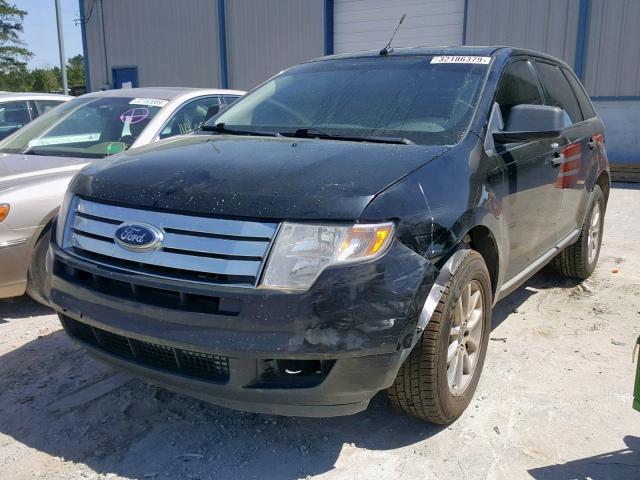 2FMDK36CX8BA94702 - 2008 FORD EDGE SE BLACK photo 2