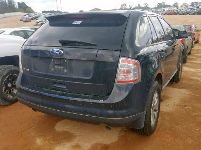 2FMDK36CX8BA94702 - 2008 FORD EDGE SE BLACK photo 4