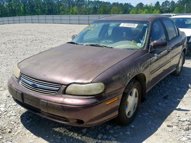 1G1NE52J7Y6106876 - 2000 CHEVROLET MALIBU LS PURPLE photo 2