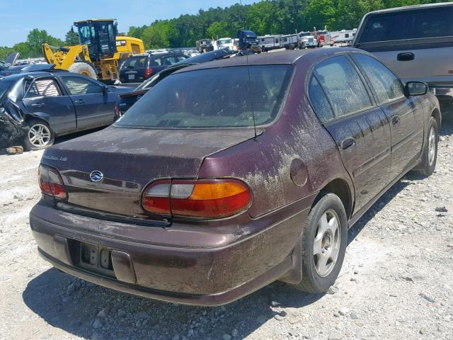 1G1NE52J7Y6106876 - 2000 CHEVROLET MALIBU LS PURPLE photo 4