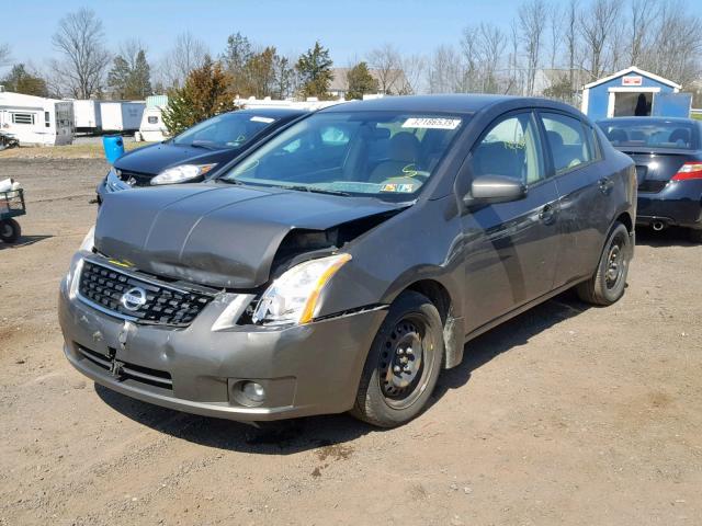 3N1AB61E78L716634 - 2008 NISSAN SENTRA 2.0 GRAY photo 2