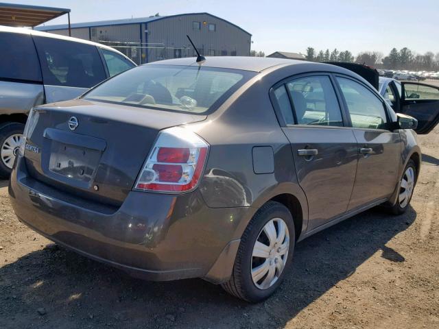 3N1AB61E78L716634 - 2008 NISSAN SENTRA 2.0 GRAY photo 4