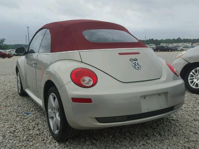 3VWSF31Y79M410539 - 2009 VOLKSWAGEN NEW BEETLE BEIGE photo 3