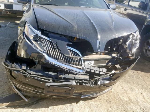 1LNHL9EK0DG602527 - 2013 LINCOLN MKS BLACK photo 9