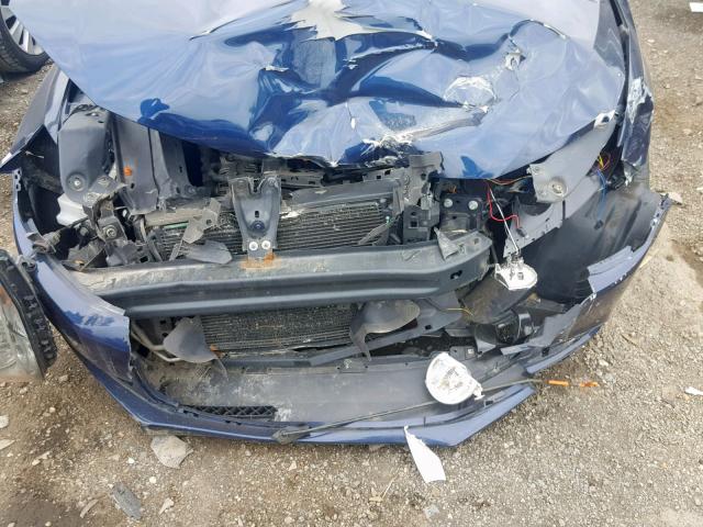 3VW2K7AJ9CM363043 - 2012 VOLKSWAGEN JETTA BASE BLUE photo 7