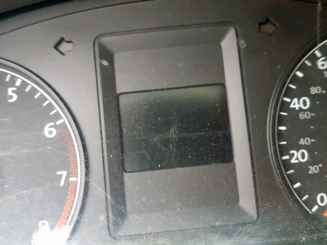 3VW2K7AJ9CM363043 - 2012 VOLKSWAGEN JETTA BASE BLUE photo 8