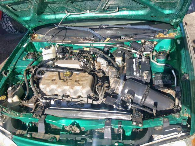 3FAFP13P72R196600 - 2002 FORD ESCORT GREEN photo 7