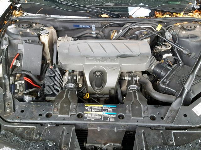 2G2WP582981176820 - 2008 PONTIAC GRAND PRIX BLACK photo 7