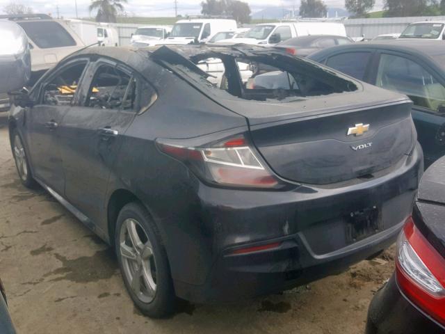 1G1RC6S53GU134250 - 2016 CHEVROLET VOLT LT BLACK photo 3