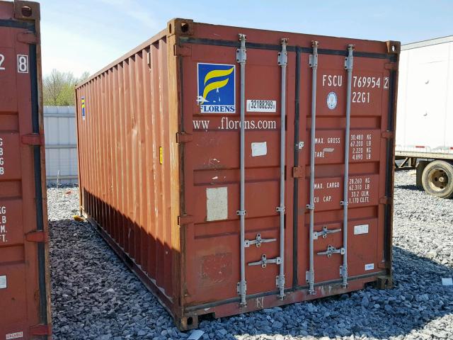 FSCU7699542 - 2000 FLOR TRAILER BROWN photo 1