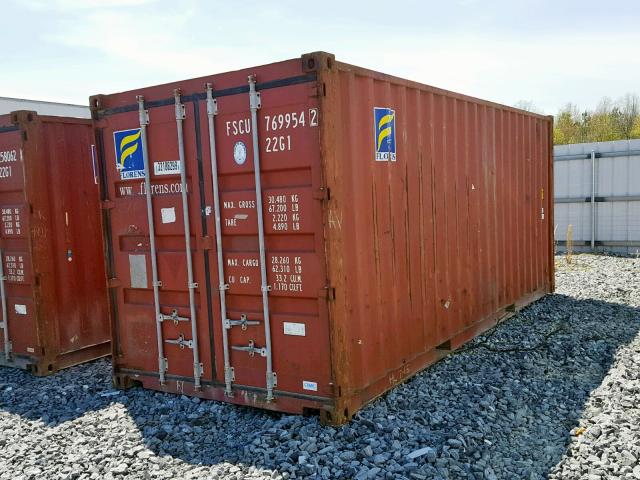 FSCU7699542 - 2000 FLOR TRAILER BROWN photo 2